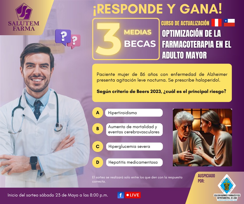 Responde y gana — concurso Salutem Farma