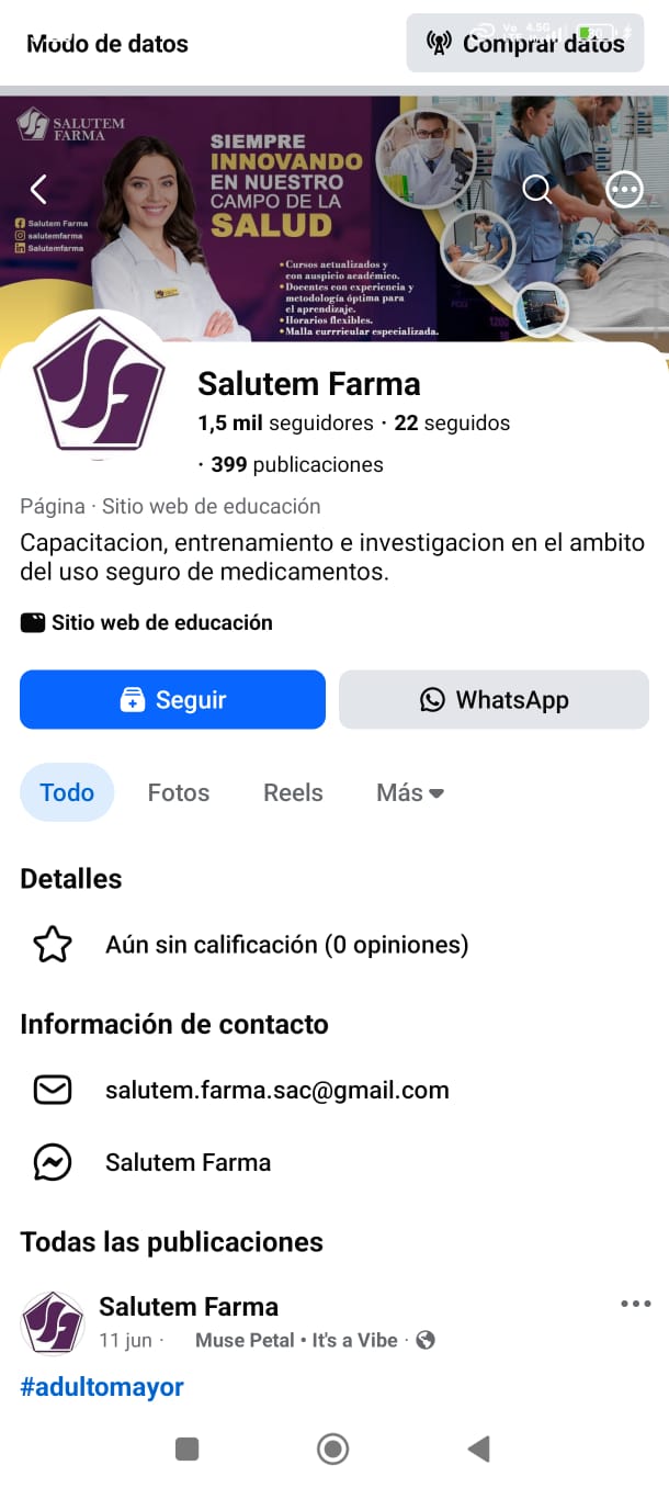 Publicación Salutem Farma